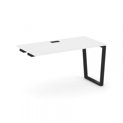 Style Project Стол-приставка к опор. элем. SN-6T2.OPRS-001 Акация Лорка/Металл Антрацит/Заглушка Пла фото 6