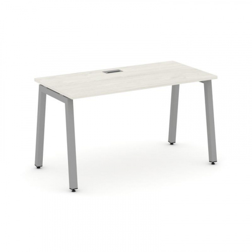 Style Project Стол письменный SN-5A.SP-013 Дуб Наварра/Металл Белый 1380*700*750