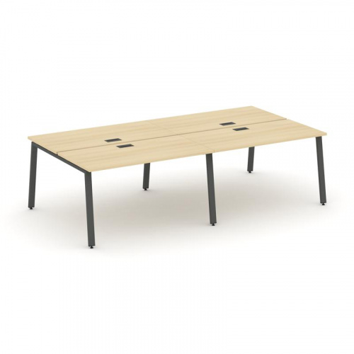 Style Project Рабочая станция 2-х сторон. SN-6A.DRS-041 Дуб Наварра/Металл Антрацит 1960*1432*750 фото 18