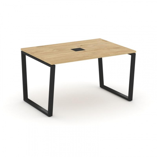 Style Project Стол переговорный SN-6T2.SPRG-003 Акация Лорка/Металл Антрацит/Заглушка Металл Антраци