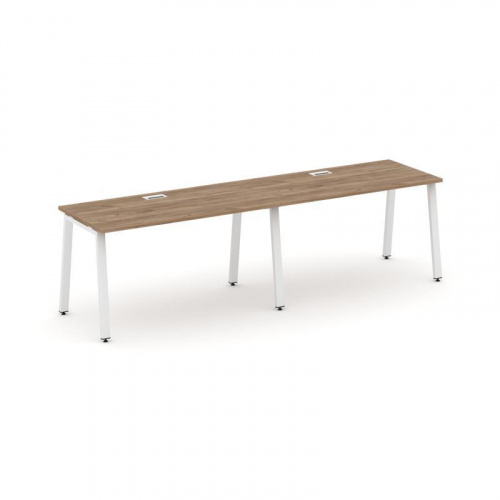 Style Project Рабочая станция 1 сторон. SN-6A.ORS-013 Акация Лорка/Металл Антрацит 2760*700*750 фото 16