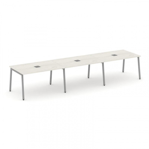 Style Project Стол переговорный SN-4A.SPRG-024 Белый/Металл Белый 4740*980*750 фото 10