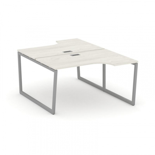 Style Project Рабочая станция эргоном. SN-4T2.DRPA-011 Акация Лорка/Металл Антрацит/Заглушка Пластик фото 11