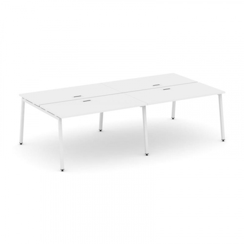 Style Project Рабочая станция 2-х сторон. SN-4A.DRS-034 Акация Лорка/Металл Белый 3160*1232*750 фото 24