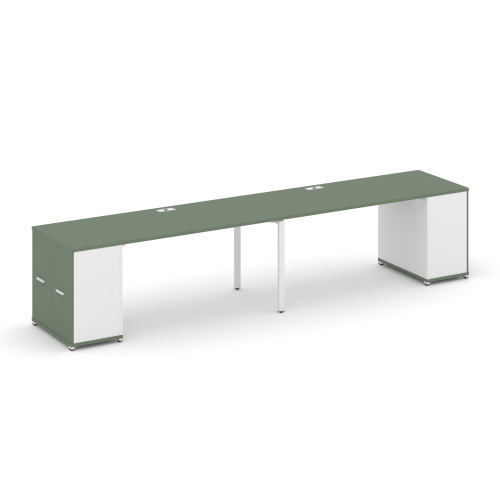 Бенч-система с опорными распашными шкафами Concept CN.ORS-218 фото 5