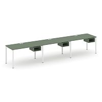 Бенч-система на 3 места с подвесными тумбами Concept CN.ORS-123