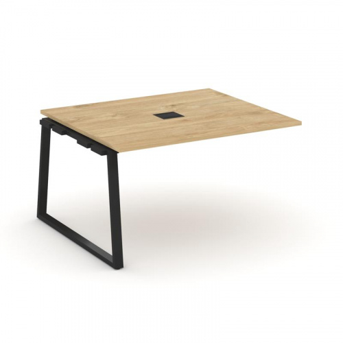 Style Project Проходной наб. элем. перег. стола SN-6T1.NSPRG-032 Акация Лорка/Металл Антрацит/Заглуш