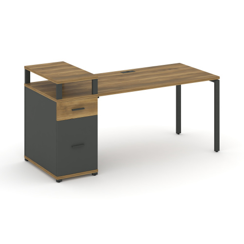 Стол офисный с опорной тумбой Concept CN.SP-414