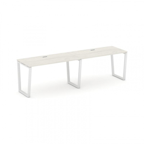 Style Project Рабочая станция 1 сторон. SN-6T2.ORS-021 Акация Лорка/Металл Антрацит/Заглушка Пластик фото 13