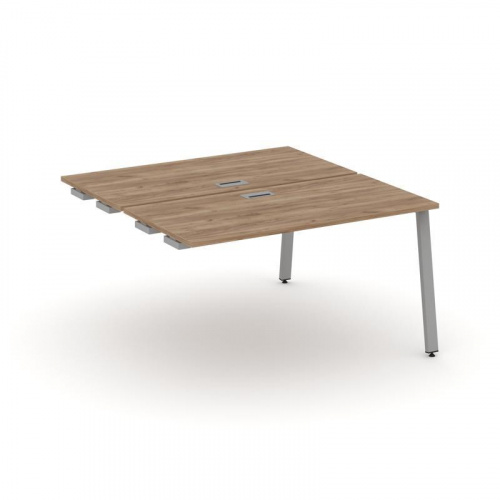 Style Project Стол-приставка к опор. элем. SN-6A.DPRS-003 Дуб Наварра/Металл Белый 1380*1232*750 фото 11