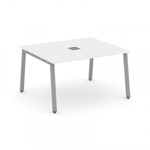 Style Project Стол переговорный SN-6A.SPRG-033 Акация Лорка/Металл Белый 1380*1180*750 фото 11