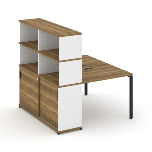 Бенч-система с опорным шкафом-купе с надставкой Concept CN.DRS-241 фото 7
