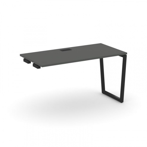 Style Project Стол-приставка к опор. элем. SN-4T2.OPRS-024 Акация Лорка/Металл Антрацит/Заглушка Пла фото 6