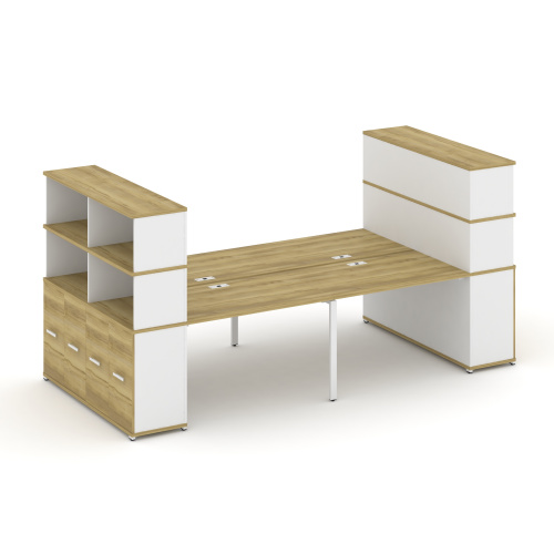 Бенч-система с опорными распашными шкафами Concept CN.DRS-274 фото 11