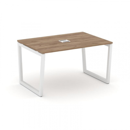 Style Project Стол переговорный SN-5T2.SPRG-003 Акация Лорка/Металл Антрацит/Заглушка Металл Антраци фото 11