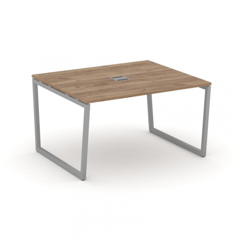 Style Project Стол переговорный SN-4T2.SPRG-034 Акация Лорка/Металл Антрацит/Заглушка Металл Антраци фото 9