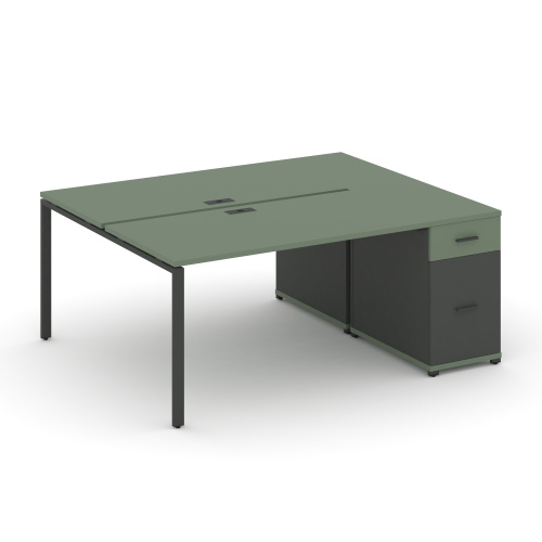 Бенч-система с 1 опорной тумбой Concept CN.DRS-405 фото 2