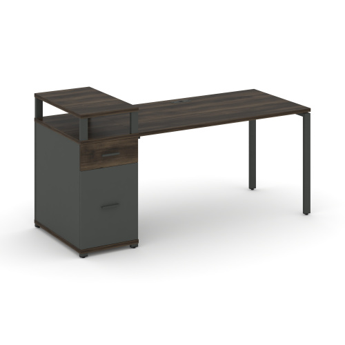 Стол офисный с опорной тумбой Concept CN.SP-414 фото 3