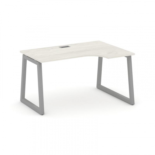 Style Project Стол рабочий эргоном. SN-5T1.SPA-022(R) Акация Лорка/Металл Антрацит/Заглушка Пластик фото 12