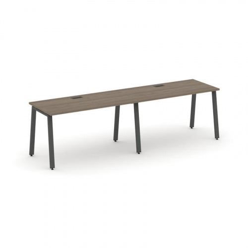 Style Project Рабочая станция 1 сторон. SN-6A.ORS-013 Акация Лорка/Металл Антрацит 2760*700*750 фото 21