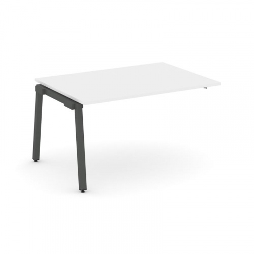 Style Project Проходной наб. элем. перег. стола SN-5A.NSPRG-001.3 Дуб Табак/Металл Белый 980*980*750 фото 17