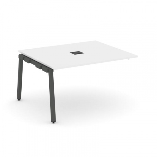 Style Project Проходной наб. элем. перег. стола SN-5A.NSPRG-033 Дуб Табак/Металл Белый 1380*1180*750 фото 19