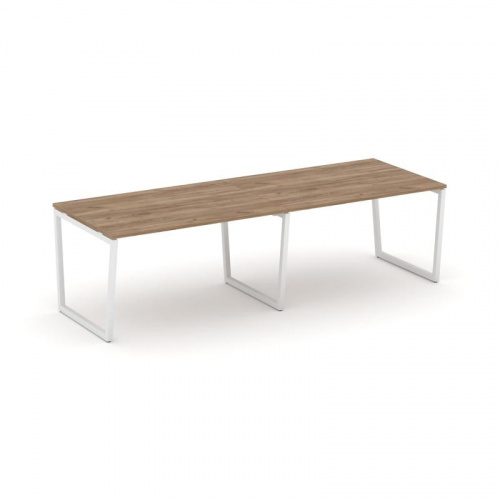 Style Project Стол переговорный SN-4T2.SPRG-012.3 Акация Лорка/Металл Антрацит 2360*980*750 фото 10