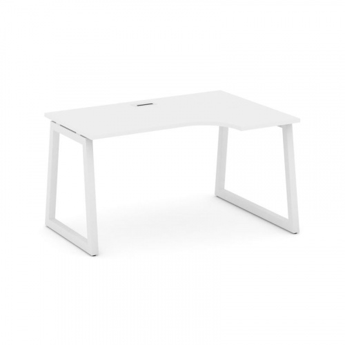 Style Project Стол рабочий эргоном. SN-5T1.SPA-022(R) Акация Лорка/Металл Антрацит/Заглушка Пластик фото 17