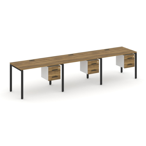 Бенч-система на 3 места с подвесными тумбами Concept CN.ORS-134 фото 7