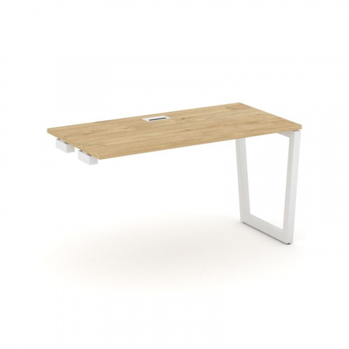 Style Project Стол-приставка к опор. элем. SN-5T2.OPRS-022 Акация Лорка/Металл Антрацит/Заглушка Пла фото 3