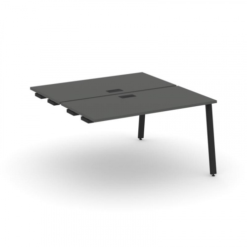 Style Project Стол-приставка к опор. элем. SN-6A.DPRS-003 Дуб Наварра/Металл Белый 1380*1232*750 фото 3