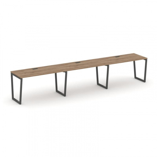 Style Project Рабочая станция 1 сторон. SN-4T2.ORS-044 Акация Лорка/Металл Антрацит/Заглушка Пластик фото 23