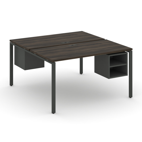 Бенч-система на 2 места с подвесными тумбами Concept CN.DRS-106 фото 2