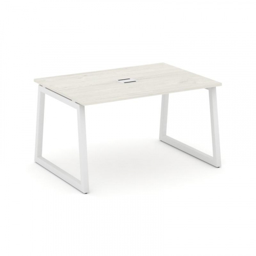 Style Project Стол переговорный SN-5T1.SPRG-001 Акация Лорка/Металл Антрацит/Заглушка Металл Антраци фото 14