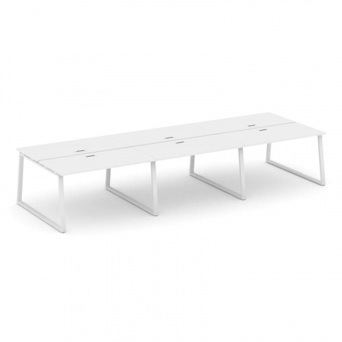 Style Project Рабочая станция 2-х сторон. SN-6T1.DRS-061 Акация Лорка/Металл Антрацит/Заглушка Пласт фото 17