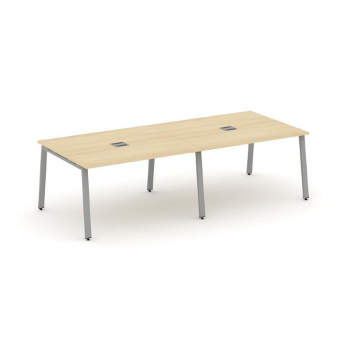 Style Project Стол переговорный SN-6A.SPRG-042 Дуб Наварра/Металл Белый 2360*1180*750 фото 8 Style Project Стол переговорный SN-6A.SPRG-042 Дуб Наварра/Металл Белый 2360*1180*750 фото 8