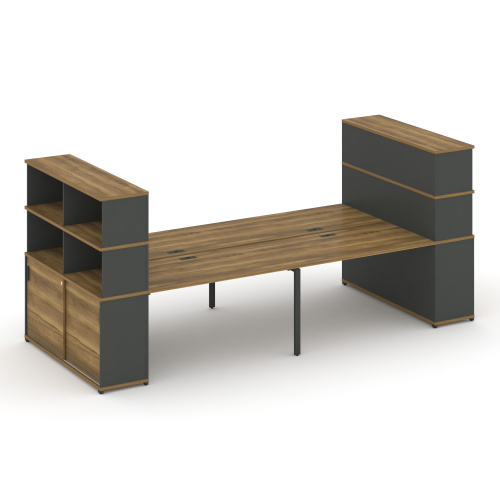 Бенч-система с опорными шкафами-купе Concept CN.DRS-285