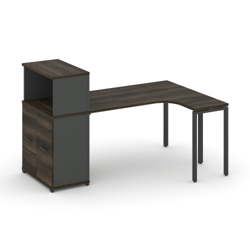 Стол эргономичный с опорным распашным шкафом Concept CN.SA-213(R)
