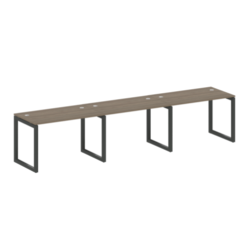 Бенч-система на 3 места на О-обр. м/к Metal System Quattro 50БО.СМ-3.2  фото 2