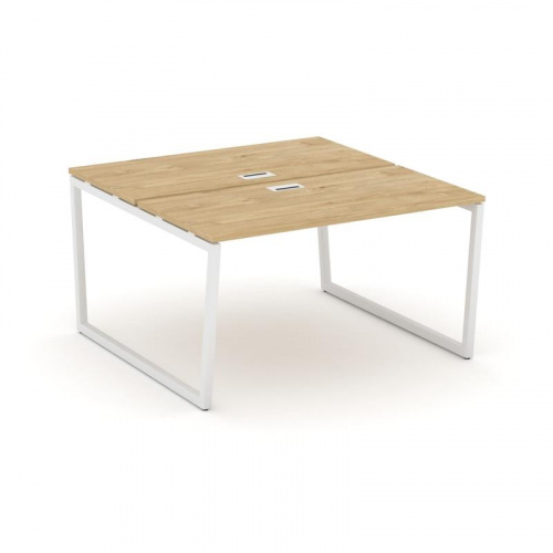 Style Project Рабочая станция 2-х сторон. SN-4T2.DRS-012 Акация Лорка/Металл Антрацит/Заглушка Пласт фото 3