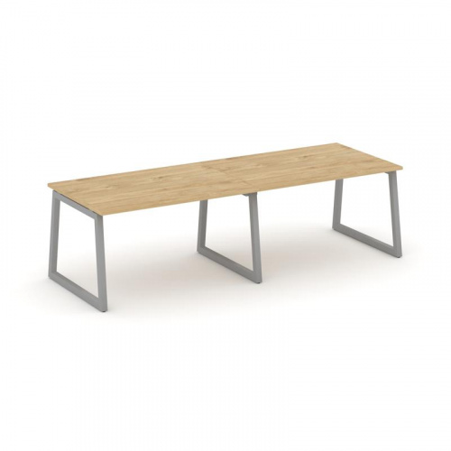 Style Project Стол переговорный SN-5T1.SPRG-013.3 Акация Лорка/Металл Антрацит 2760*980*750 фото 3