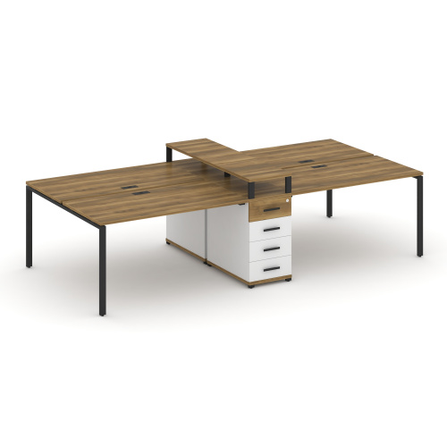 Бенч-система на 4 места с 1 опорной тумбой Concept CN.DRS-435 фото 7