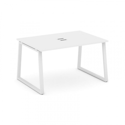 Style Project Стол переговорный SN-6T1.SPRG-003 Акация Лорка/Металл Антрацит/Заглушка Металл Антраци фото 18