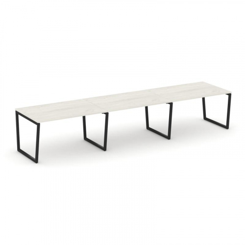 Style Project Стол переговорный SN-4T2.SPRG-024.3 Акация Лорка/Металл Антрацит 4740*980*750 фото 8