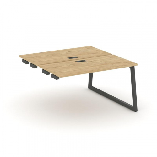 Style Project Стол-приставка к опор. элем. SN-5T1.DPRS-024 Акация Лорка/Металл Антрацит/Заглушка Пла фото 22