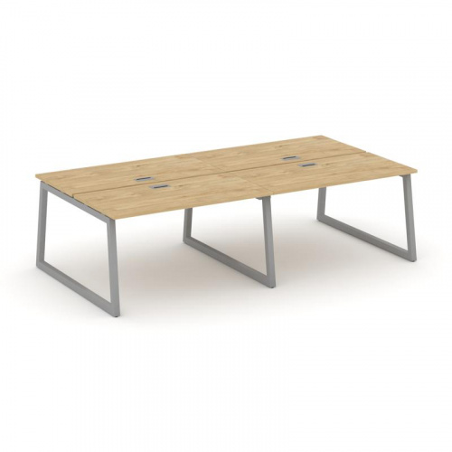 Style Project Рабочая станция 2-х сторон. SN-5T1.DRS-031 Акация Лорка/Металл Антрацит/Заглушка Пласт фото 2