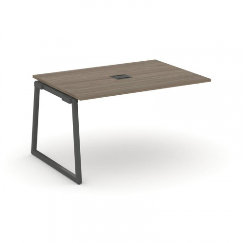 Style Project Проходной наб. элем. перег. стола SN-4T1.NSPRG-004 Акация Лорка/Металл Антрацит/Заглуш фото 25