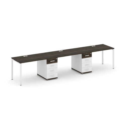 Бенч-система на 3 места с 2 опорными тумбами Concept CN.ORS-433 фото 10