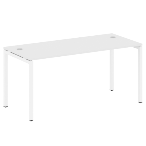 Стол офисный на П-обр. м/к Metal System Quattro 40БП.СП-4 фото 14