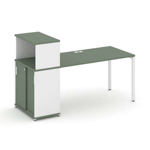 Стол офисный с опорным шкафом-купе Concept CN.SP-239